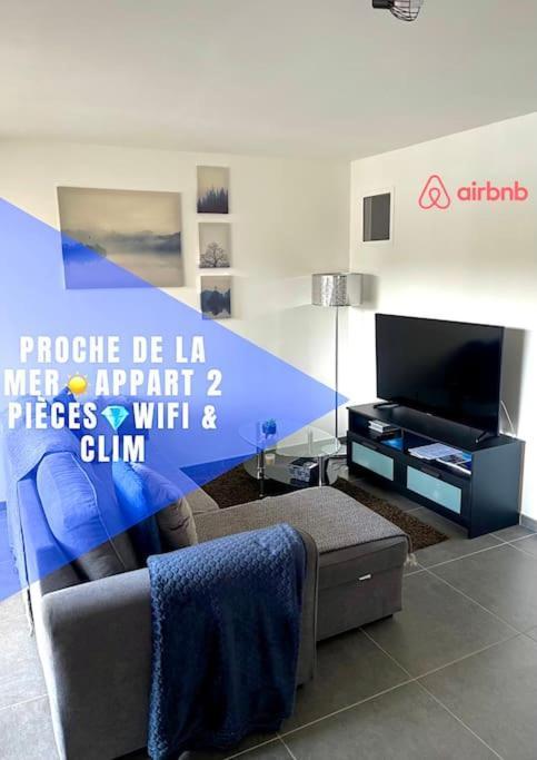 Proche Mer Et Centre Appart 2 Pieces Wifi&Clim Sainte-Maxime Exterior foto